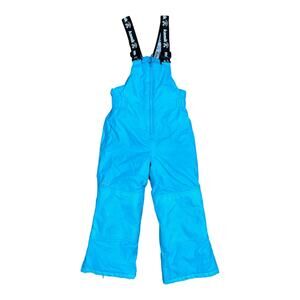 Kamik Snow Bib Pants Kid's 6 Blue Insulated Ski Waterproof Suspenders Unisex